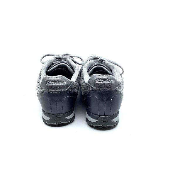 Skechers Silver Metallic Active Shoes - Picture 6 of 8